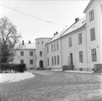 Utvidelsen av Christiania Sindssygeasyl, Storgata 36 (1860-1862). Foto: Dagbladet/Norsk Folkemuseum (1961).