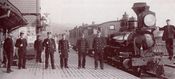 Staute karer på Koppang rundt 1890. Alle foto Jernbanemuseet.