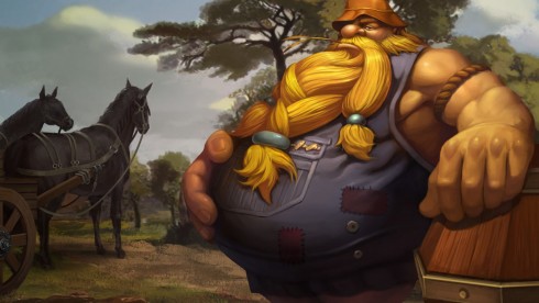 Hillbilly Gragas Skin - Chinese