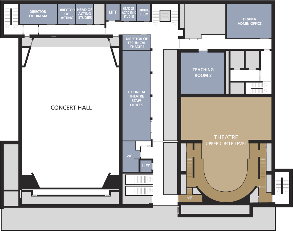 Floor plans Guildhall School of Music & Drama Louis