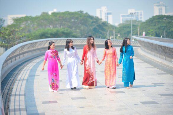 Ao dai nhom 9