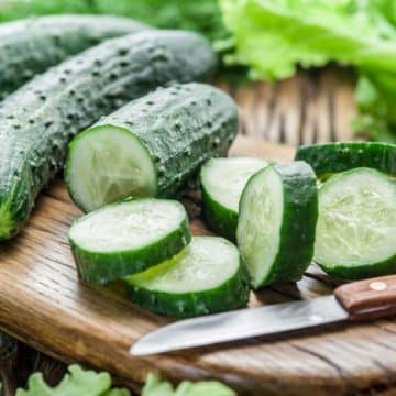 are cucumbers keto