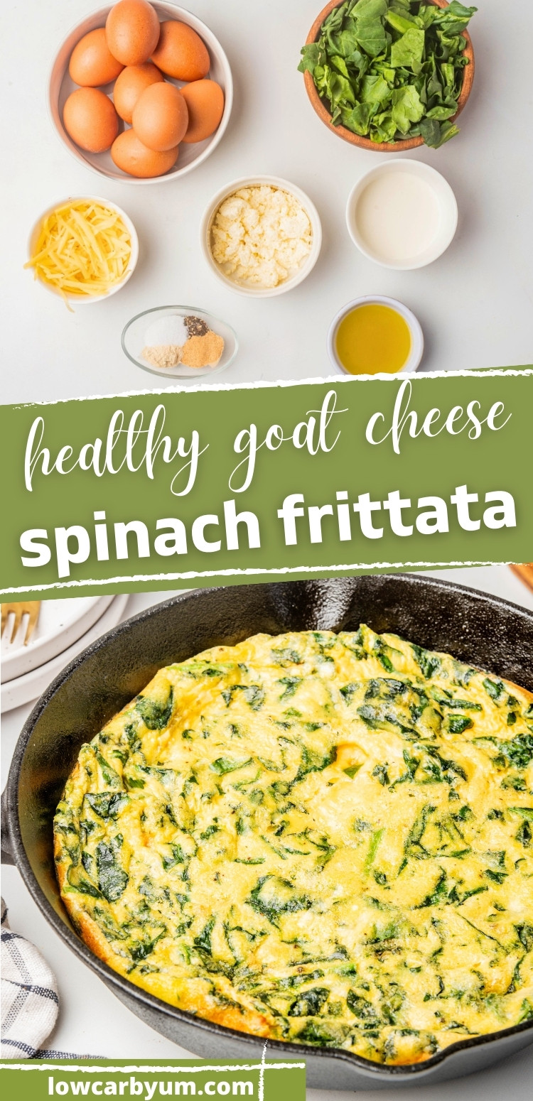 Keto Spinach Frittata Pin