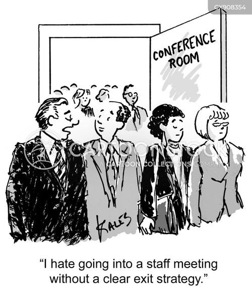 Team Meeting Cartoons and Comics - funny pictures from CartoonStock