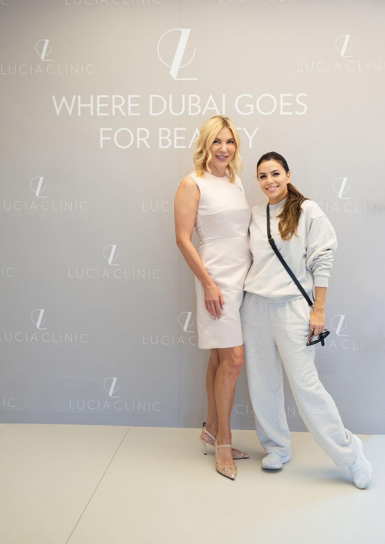 Dr. Radmila Lukian with Eva Longoria