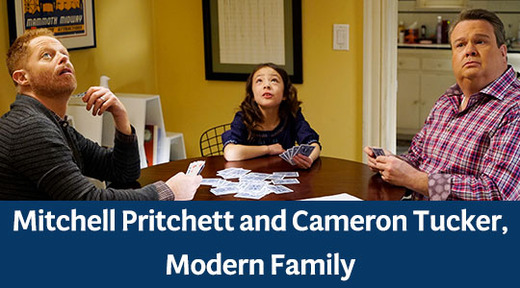 "Modern Family" - Season Six photo Cameron, Mitchell and Lily