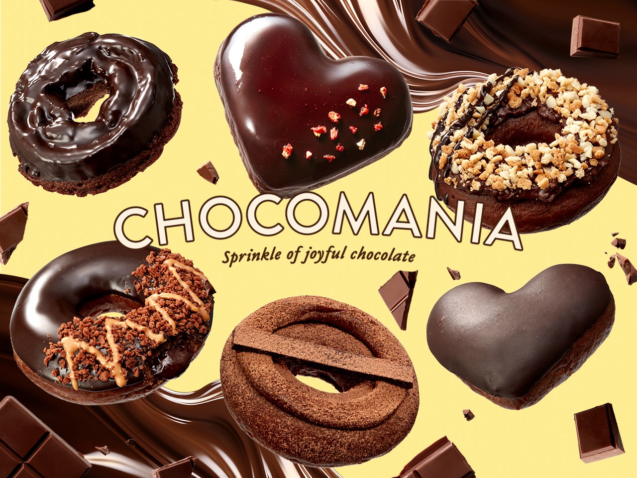 クリスピー･クリーム･ドーナツ2024バレンタイン「CHOCO MANIA」展開