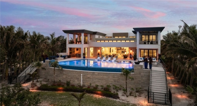 $23 Million Award-Winning Architectural Masterpiece with Resort-Style Luxury on Captiva Island