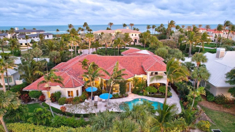 $5.8 Million Sailfish Point Estate in Stuart on Jack Nicklaus Golf Course with Ocean Access and Luxury Amenities