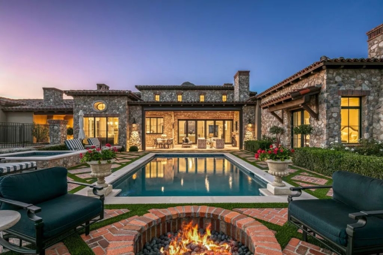 Modern Luxury and Timeless Elegance: Calvis Wyant’s Mediterranean Masterpiece in Desert Mountain for $9.5 Million