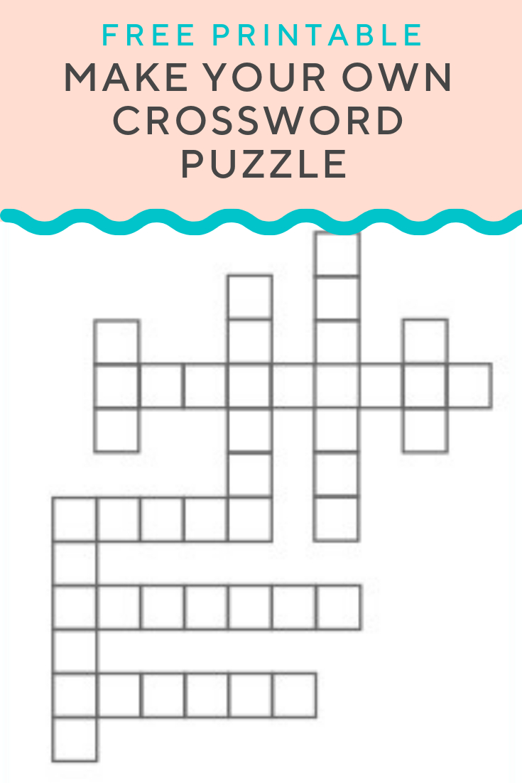 Crossword Puzzle Generator | Create And Print Fully Customizable - Create Your Own Crossword Puzzle Printable