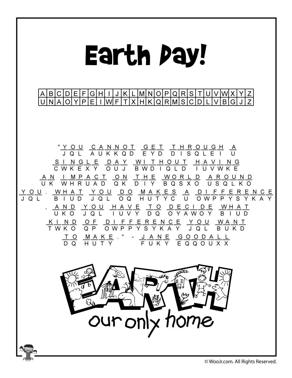 Free Printable Cryptogram Puzzles Printable - Printable World Holiday