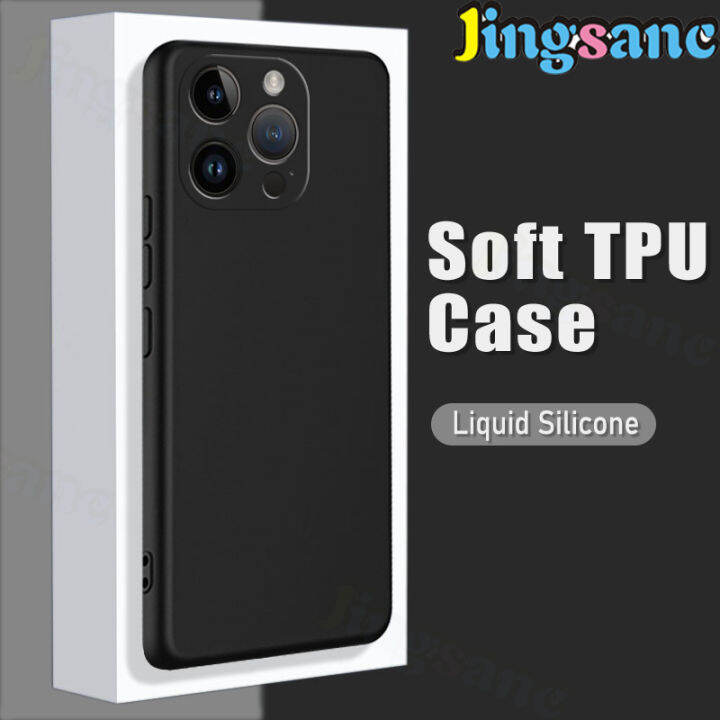 Jingsanc For Realme C55/Realme C55 NFC Phone Case Soft Liquid Silicone ...