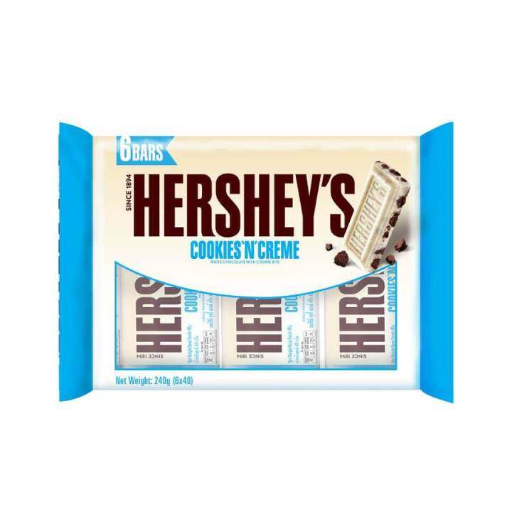 Hershey's Cookies and Cream Bar (6 x 40g) | Lazada PH