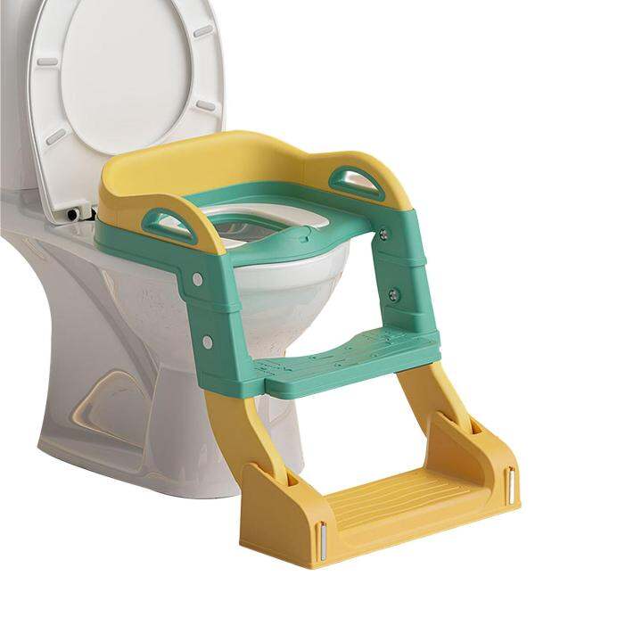 Kids Toilet Training Seat Step Stool Ladder Baby Infant Potty Child ...