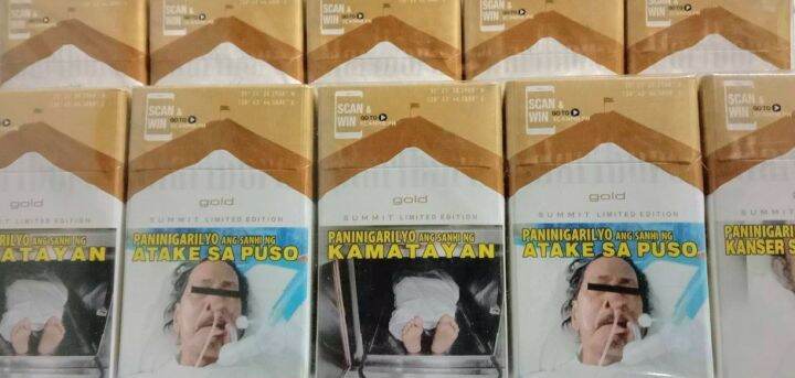 MARLBORO GOLD HARD FULL FLAVOR PACK 4 REAMS 40 KAHA PANG SARI SARI ...