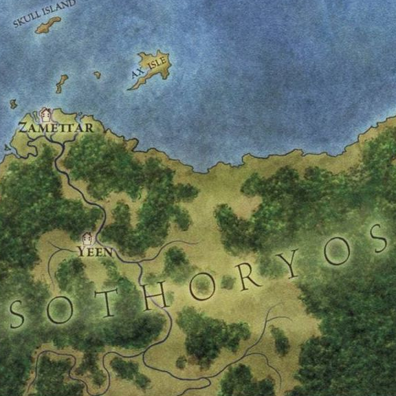 Sothoryos Map