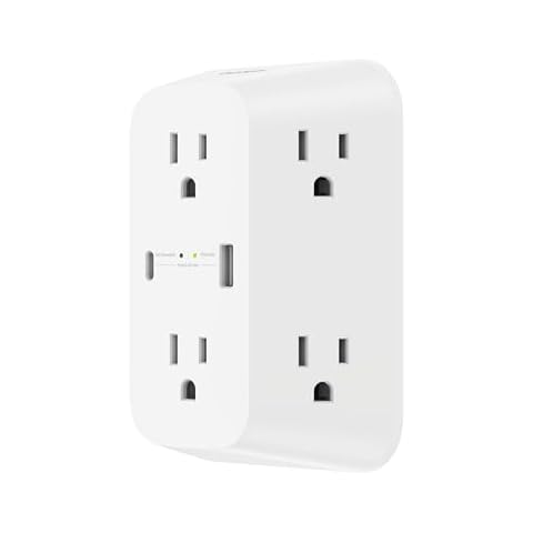 Belkin 6-Outlet Surge Protector Power Strip Cover