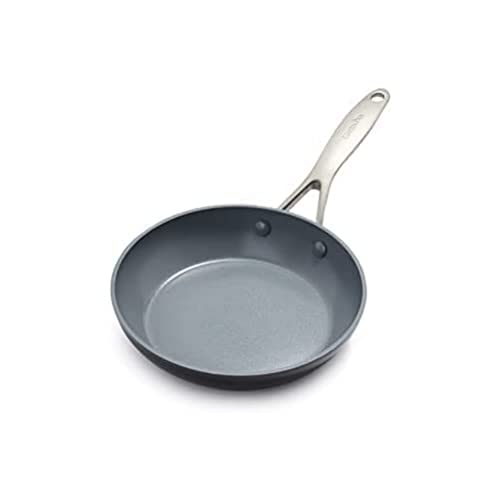 green pan ceramic frying pan - GreenPan Valencia Pro Hard Anodized Healthy Ceramic Nonstick 8