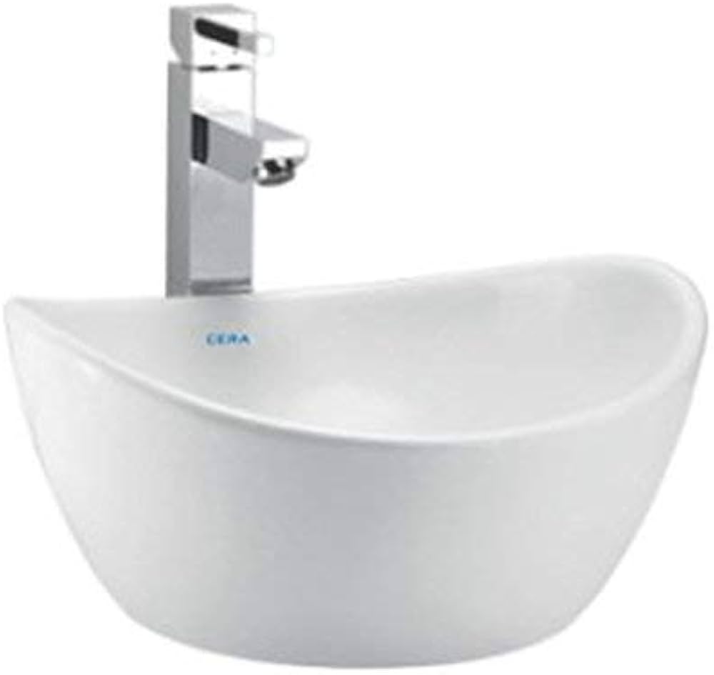 Cera Cloister 1046 Wash Basin (White , One Piece) : Amazon.in ...