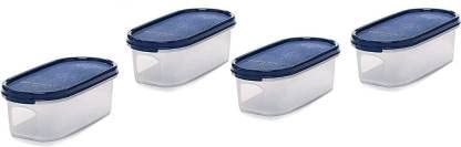 Signoraware Modular Oval 500 ml Plastic utility container set of 4