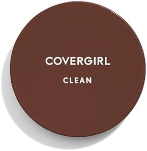 COVERGIRL Clean Pressed Powder Compact, Creamy Beige 150, 0.39 oz(11g)