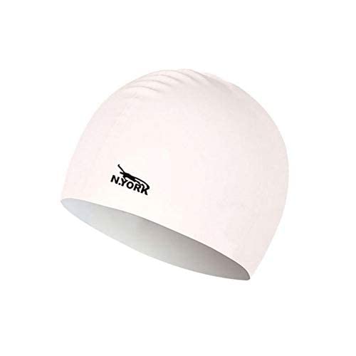 Ubersweet® 2018 N.York 1PCS Proof Sing Cap Swim Pool Hat for Adult Men Women Kids 2018 Discount 5% : F, One Size, China