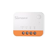 SONOFF Zigbee Smart Switch, kein Neutralleiter Erforderlich, Funktioniert mit Alexa & Google Home, Erfordert Zigbee-Gateway