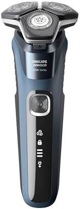 Philips Norelco Shaver 5400, מכונת גילוח נטענת רטובה ויבשה עם קוצץ קופץ, S5880/81