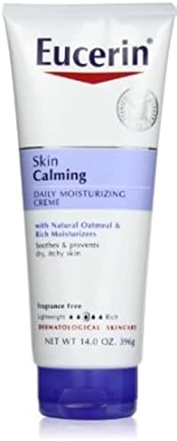 Eucerin Skin Calming Daily Moisturizing Creme Tubes, 14 Oz, Pack of 1