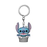 Funko Pop! Keychain: Disney - Stitch - Olympia - Lilo and Stitch - Minifigura de Vinilo Coleccionabl...