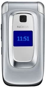 Nokia 6085 (Seagull Silver, UK)