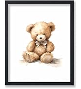 Poster Master Plush Teddy Bear Poster - Cute Baby Bear Print - Bear Art - Plushie Art - Gift for ...