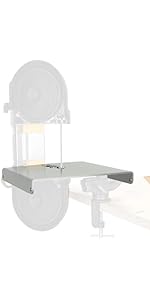 DITKOK Band Saw Stand Portable Plate DIY Vertical Bandsaw Table Alloy Steel Base for DeWalt Porta...