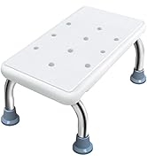 Aliseniors Step Stool for Adults with Non-Skid Platform and Rubber Feet, No Assembly 1 - Step Foo...