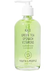 Youth To The People Superfood Facial Cleanser - Kale and Green Tea Cleanser - Gentle Face Wash, Makeup Remover + Pore Minimizer for All Skin Types - Vegan