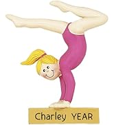 Personalized Gymnastics Ornament 2024 – Fast & Free 24h Customization – Gymnastics Christmas Orna...