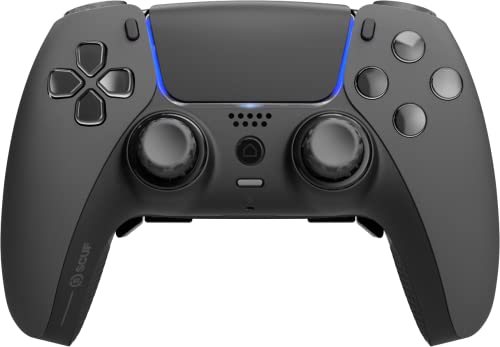 SCUF(スカフ) リフレックス REFLEX FPS スティール グレイ PS5 USB C コントローラー 日本語説明書付き [並行輸入品]