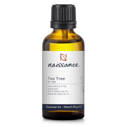 Naissance Tea Tree Essential Oil (No. 109) - 50ml - Pure,...