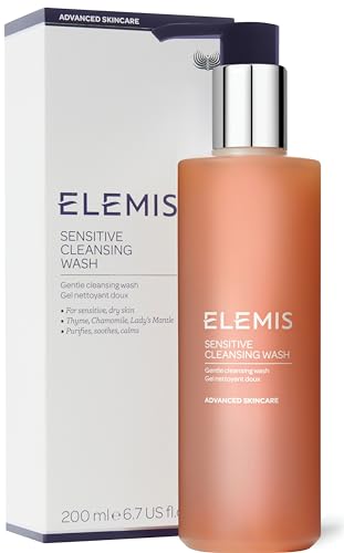 Elemis Sensitive Cleansing Facial Wash, Gentle Face Wash to Purify, So...