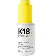 K18 Molecular Repair Hair Oil - Weightless Oil Strengthens, Repairs Damage, Reduces Frizz, Improv...