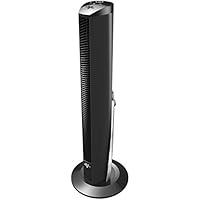  Vornado OSCR37 Oscillating Tower Fan and Air Circulator with Remote, Smooth Oscillation, Timer and Touch Controls, 37