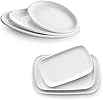 DOWAN 16"/14"/12" Rectangle Serving Plates & Oval Serving Plates