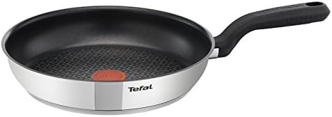 Tefal Comfort Max, Induction Frying Pan, Stainless Steel, Non Stick, 30 cm