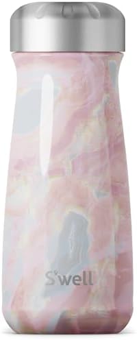 S'well 10316-B18-14265 Traveler, 16oz, Geode Rose