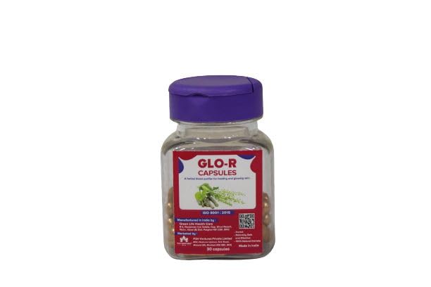 GLO-R Capsules | Blood purifier | for healthy and glowing sking