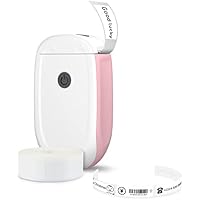 Marklife P11 Wireless Inkless Mini Label Maker Machine with Tape (Pink, 1 Printer+1 Tape)