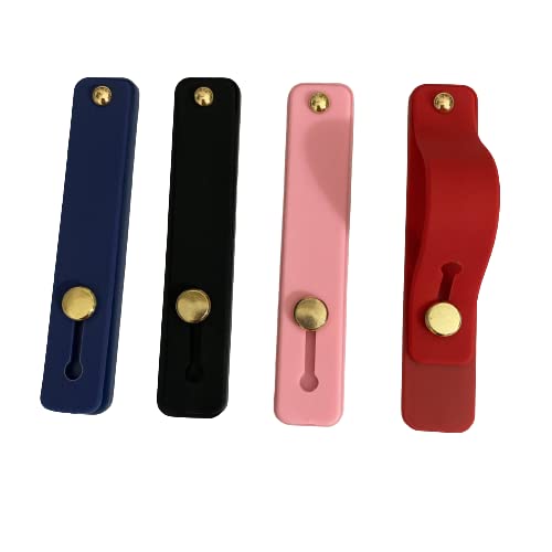 Ihsan-Retails Mobile Grip Strap Finger Holder for Smart Phones 4 colors black pink red blue