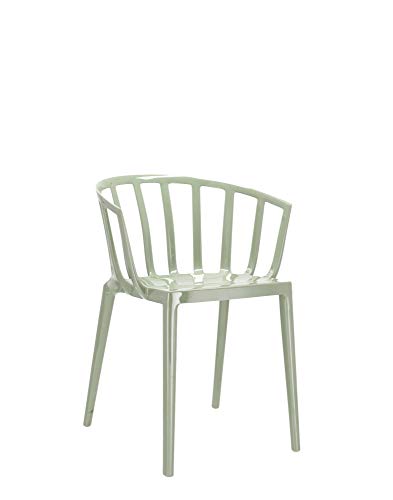 Kartell 5806 Sedia Venice, Policarbonato colorato in Massa o Verniciat...