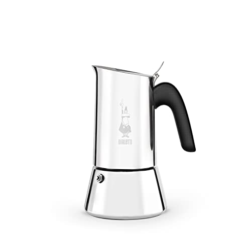 Bialetti Venus - Caffettiera ad induzione, Acciaio inossidabile, Adatt...